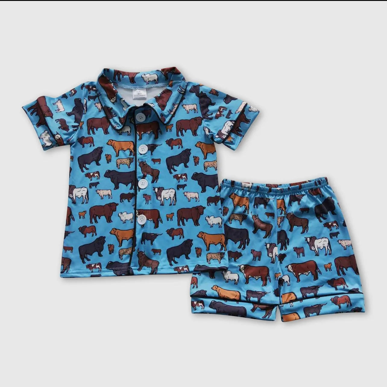 Western Boy Pajama Set